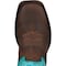Durango Women's Western Work Boot, 7.5 M, Steel Toe, Brown/Turquoise, DWRD022 DWRD022 - alternate 3